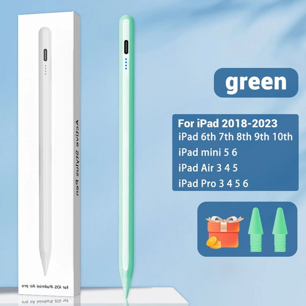 Professional Stylus Pen with Palm Rejection and Power Display for iPad Models (2018-2022) - Compatible with iPad Pro 11", 12.9", Air, and Mini