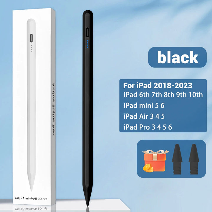 Professional Stylus Pen with Palm Rejection and Power Display for iPad Models (2018-2022) - Compatible with iPad Pro 11", 12.9", Air, and Mini